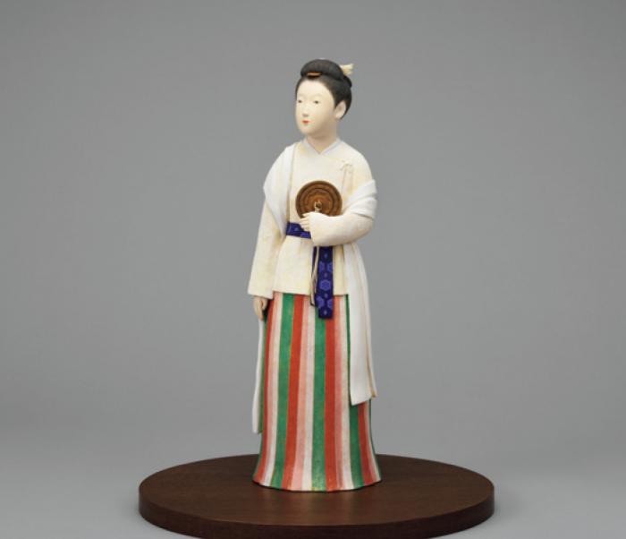 陶彫彩色「曙」