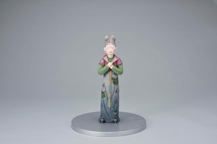 陶胎紙貼彩色「遙境」