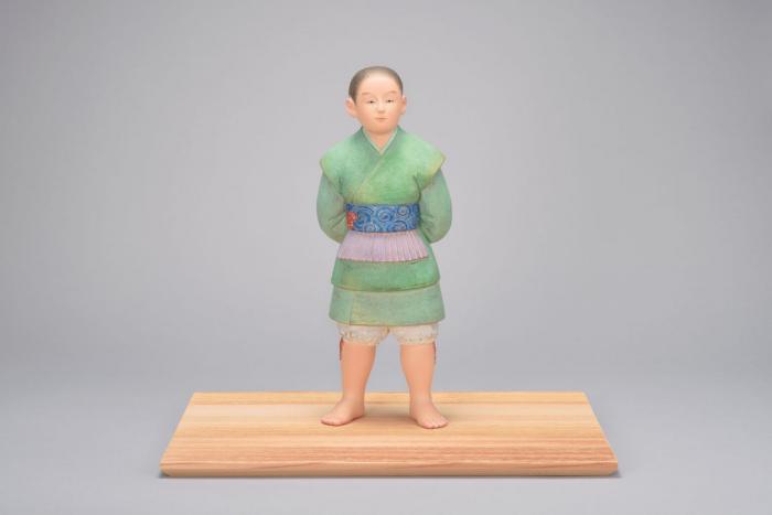 陶彫彩色「彼方なる」