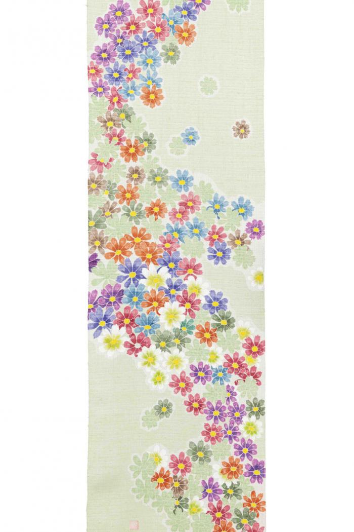 友禅帯「秋桜」