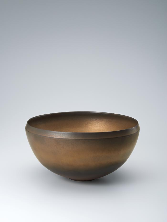 鉄ブロンズ釉鉢
