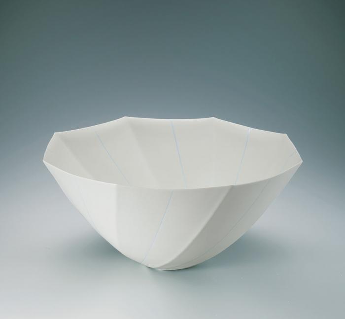 釉象嵌花器
