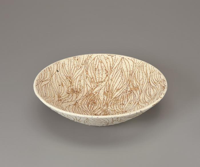 糸釉彩鉢