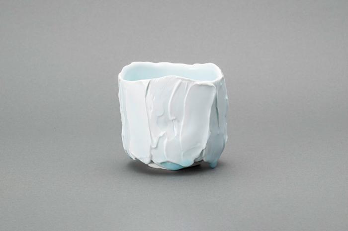 茶盌「氷衣を纏う」