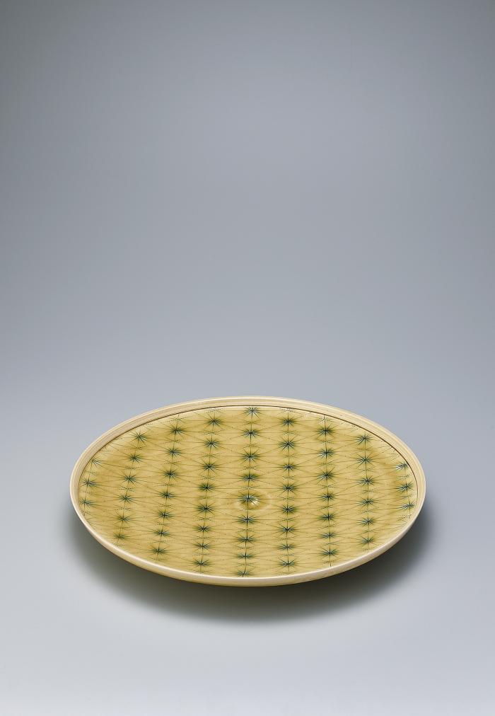 黄釉大皿
