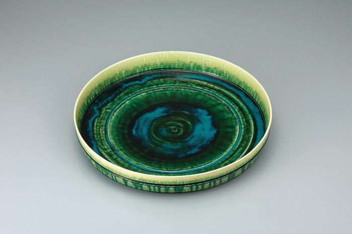 緑釉皿