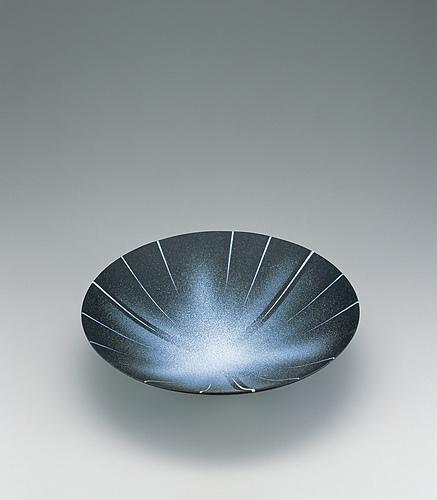 釉線紋鉢