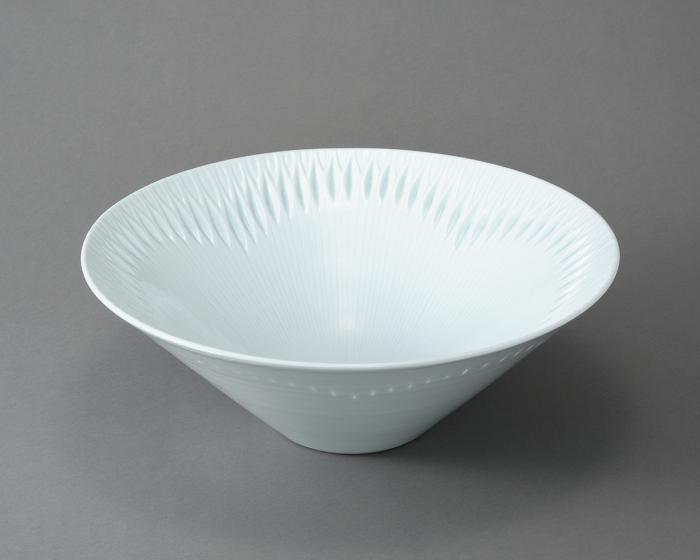 白磁透かし鉢