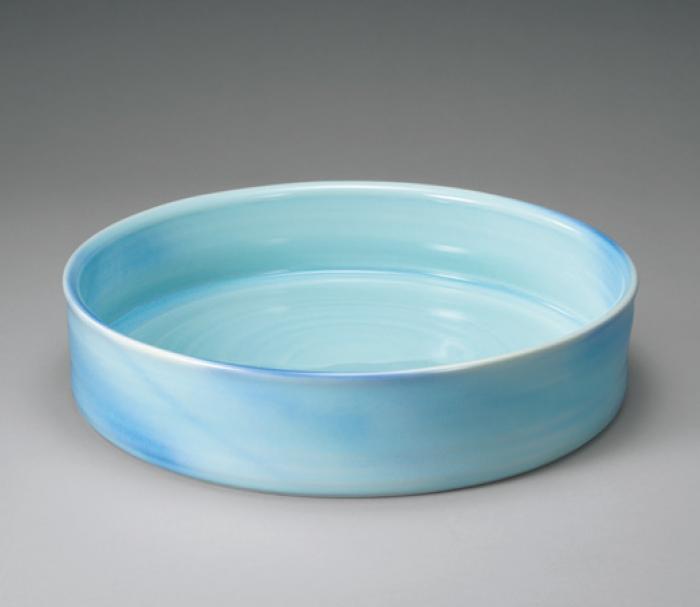 藍染平鉢