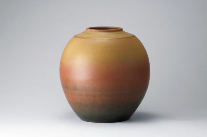 上野ヤケ釉壺